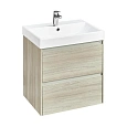 Тумба под раковину Roca Ona 600 светлый дуб 2 ящика A857613512 Тумба под раковину Roca Ona 600 светлый дуб 2 ящика A857613512