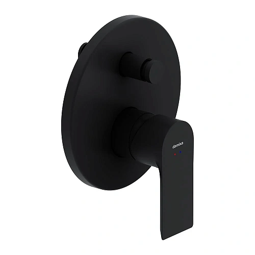 Смеситель для ванны Damixa Apollo 477100300 встраиваемый черный Смеситель для ванны Damixa Apollo 477100300 встраиваемый черный