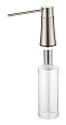 Детальная картинка товара «дозатор жидкого мыла boheme nikel brush 630-nb встраиваемый, никель»