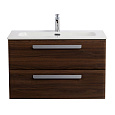 Тумба под раковину CEZARES ECO-CER-N-800-2C-SO-NCS-P орех шоколад софт 800x457 подвесная Тумба под раковину CEZARES ECO-CER-N-800-2C-SO-NCS-P орех шоколад софт 800x457 подвесная
