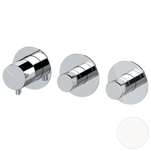 Смеситель для душа Remer X Style N98D2PWBBO, белый матовый Смеситель для душа Remer X Style N98D2PWBBO, белый матовый