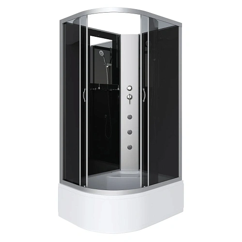 Душевая кабина Niagara Classic NG-2510-14RBKG (1200х800х2000) высокий поддон (40см) стекло тонированное 25101434RBKG Душевая кабина Niagara Classic NG-2510-14RBKG (1200х800х2000) высокий поддон (40см) стекло тонированное 25101434RBKG