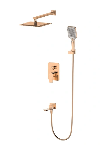 Душевая система Wonzon & Woghand DIAMOND встраиваемая, брашированное розовое золото (WW-88939011-BRG) Душевая система Wonzon & Woghand DIAMOND встраиваемая, брашированное розовое золото (WW-88939011-BRG)