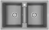 Картинка анонса товара «кухонная мойка paulmark zwilling pm238150-grm pm238150-grm кварцевая серый металлик»