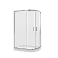Душевой уголок Niagara Nova NG-6621-08 (120x80x195) полукруг, двери раздвижные, 66210811 Душевой уголок Niagara Nova NG-6621-08 (120x80x195) полукруг, двери раздвижные, 66210811