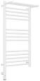 Полотенцесушитель электрический Сунержа Богема с полкой 3.0 800х400 / МЭМ левый 30-5806-8040 Матовый Полотенцесушитель электрический Сунержа Богема с полкой 3.0 800х400 / МЭМ левый 30-5806-8040 Матовый