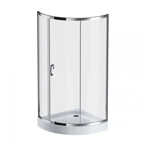 Душевой уголок AM.PM Like W83G-315-090CT Slide 90x90, стекло прозрачное, профиль хром Душевой уголок AM.PM Like W83G-315-090CT Slide 90x90, стекло прозрачное, профиль хром