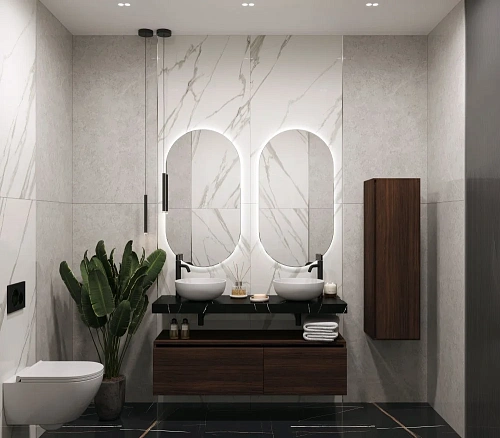 Столешница Armadi Art FLAT NERO MARQUINA 1410x460x70 869-140-NM Столешница Armadi Art FLAT NERO MARQUINA 1410x460x70 869-140-NM