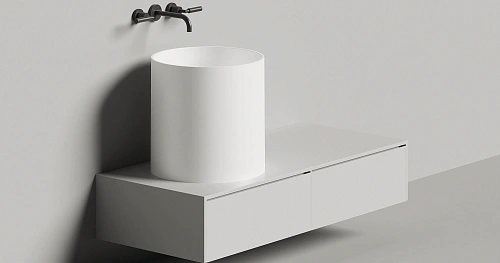 Раковина Salini ARMONIA 04 130118M 460x460 накладная S-Stone Раковина Salini ARMONIA 04 130118M 460x460 накладная S-Stone