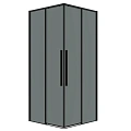 Душевой уголок GROSSMAN Galaxy 300.K33.01.8080.21.10 (80x80x195) квадрат,раздвижн,черн. мат,стекло тонированн Душевой уголок GROSSMAN Galaxy 300.K33.01.8080.21.10 (80x80x195) квадрат,раздвижн,черн. мат,стекло тонированн
