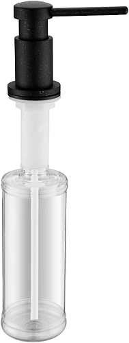 Дозатор для жидкого мыла Paulmark BREVIT D005-BLM черный Дозатор для жидкого мыла Paulmark BREVIT D005-BLM черный