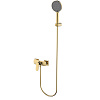 Картинка анонса товара «смеситель для душа aquame imola aqm6713bg 3 режима, brushed gold»