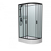 Душевая кабина Frank F412/1 L левосторонняя Black без крыши черный профиль 120x80 144009 Душевая кабина Frank F412/1 L левосторонняя Black без крыши черный профиль 120x80 144009