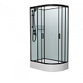 Душевая кабина Frank F412/1 L левосторонняя Black без крыши черный профиль 120x80 144009 Душевая кабина Frank F412/1 L левосторонняя Black без крыши черный профиль 120x80 144009