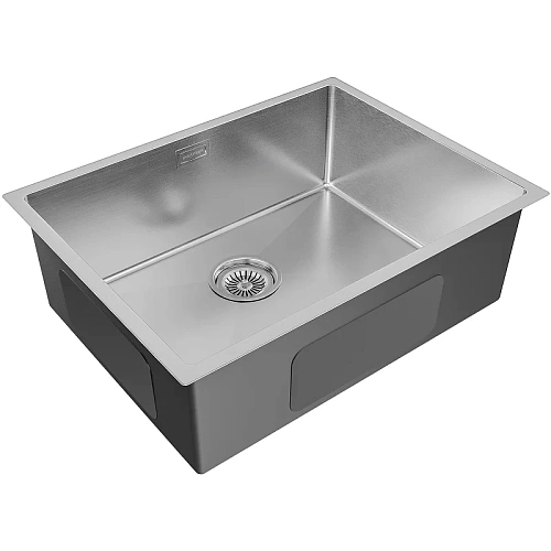 Кухонная мойка Paulmark NEXT 58 UNI, PM215844-BS, брашированная нерж.сталь, 580х440мм 1,2мм Кухонная мойка Paulmark NEXT 58 UNI, PM215844-BS, брашированная нерж.сталь, 580х440мм 1,2мм