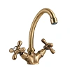 Смеситель для раковины Paini Liberty 17F3250KM высокий, старая бронза