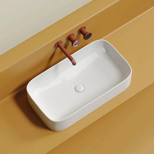 Раковина Ceramica Nova ELEMENT CN6054 белый накладная Раковина Ceramica Nova ELEMENT CN6054 белый накладная