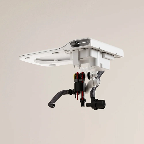 Комплект унитаза ABBER Rechteck AC1215S электронный с функцией биде, с инсталляцией AC0101P2 Комплект унитаза ABBER Rechteck AC1215S электронный с функцией биде, с инсталляцией AC0101P2