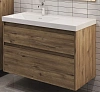 Картинка анонса товара «тумба под раковину aquanet nova lite 2.0 100 00346320 дуб рустикальный, левая»