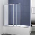 Детальная картинка товара «шторка на ванну vincea vsb-32120cl, 1200*1400, хром, стекло прозрачное»