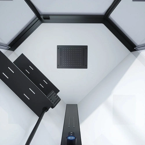 Душевая кабина Black&White G8035 (900х900х2140) 8035000 Душевая кабина Black&White G8035 (900х900х2140) 8035000