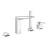 Картинка анонса товара «смеситель на борт ванны grohe allure brilliant на 4 отверстия, хром (19787001)»