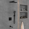 Душевая система Vincea VSFW-4311MB встраиваемая, 3 режима, черный Душевая система Vincea VSFW-4311MB встраиваемая, 3 режима, черный