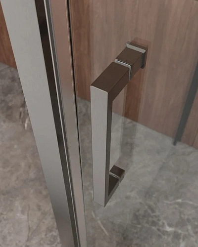 Душевой уголок CEZARES MOLVENO-AH-12-120/90-C-GM-IV цвет профиля оружейная сталь стекло прозрачное 1200x900 мм Душевой уголок CEZARES MOLVENO-AH-12-120/90-C-GM-IV цвет профиля оружейная сталь стекло прозрачное 1200x900 мм