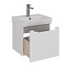 Тумба под раковину Lemark BUNO MINI 45 см подвесная, серый/белый LM05BM45T Тумба под раковину Lemark BUNO MINI 45 см подвесная, серый/белый LM05BM45T