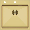 Кухонная мойка Paulmark KRONER-PRO 51, PM705151-BG, брашированное золото, 510х510мм Кухонная мойка Paulmark KRONER-PRO 51, PM705151-BG, брашированное золото, 510х510мм