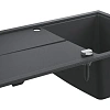Кухонная мойка GROHE K400, 860 x 500 мм, черный гранит (31640AP0) Кухонная мойка GROHE K400, 860 x 500 мм, черный гранит (31640AP0)