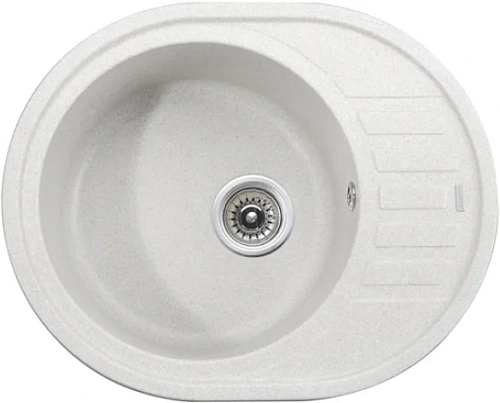 Кухонная мойка Kaiser Белая (овальная) KGMO-6250-W Кухонная мойка Kaiser Белая (овальная) KGMO-6250-W