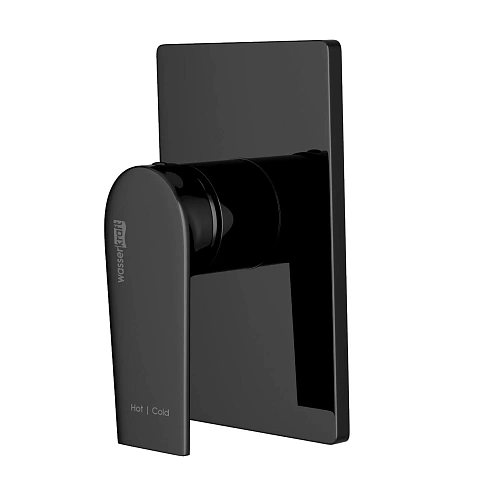 Смеситель для душа WasserKRAFT Glan 6651 черный Смеситель для душа WasserKRAFT Glan 6651 черный