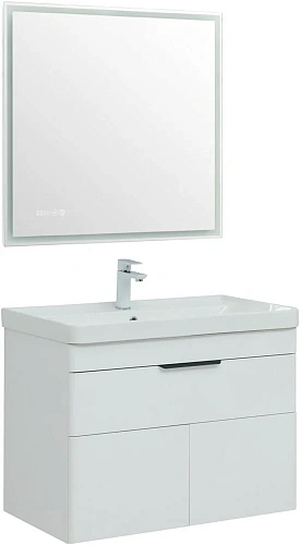Тумба под раковину Aquanet Ирис new 815 белый глянец (1 ящик, 2 дверцы) 00310150 Тумба под раковину Aquanet Ирис new 815 белый глянец (1 ящик, 2 дверцы) 00310150