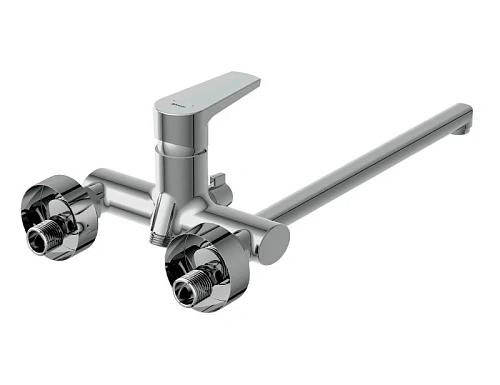 Смеситель для ванны Cersanit MODUO (A64098) с длинным изливом однорычажный 64098 Смеситель для ванны Cersanit MODUO (A64098) с длинным изливом однорычажный 64098