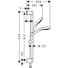 Душевой гарнитур Hansgrohe Croma Select E Vario 26592400 Душевой гарнитур Hansgrohe Croma Select E Vario 26592400