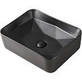 Раковина Orange B02-460mb накладная, матовый черный Раковина Orange B02-460mb накладная, матовый черный