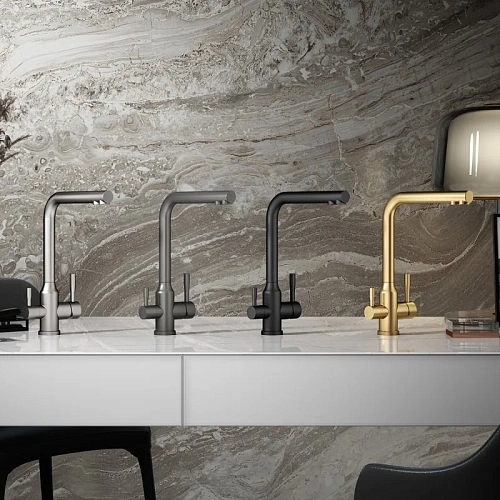 Смеситель для кухни Raglo R81.61.09 с подключением к фильтру, графит Смеситель для кухни Raglo R81.61.09 с подключением к фильтру, графит