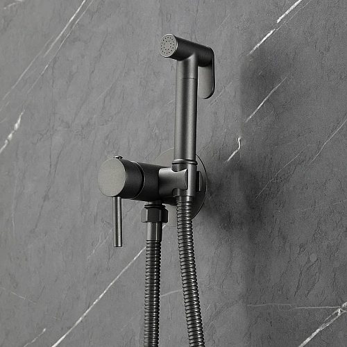 Гигиенический душ BOCH MANN BRAIES BM10411 GR CK-P07GR из латуни, с шлангом 120 см, серый Гигиенический душ BOCH MANN BRAIES BM10411 GR CK-P07GR из латуни, с шлангом 120 см, серый