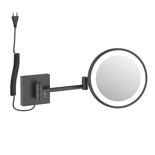 Зеркало косметическое Timo Luiro 18474/03 с подсветкой, черный Зеркало косметическое Timo Luiro 18474/03 с подсветкой, черный