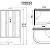 Душевая кабина Niagara Eco E120/90/40L/TN (1200х900х2150) E120/90/40L/TN Душевая кабина Niagara Eco E120/90/40L/TN (1200х900х2150) E120/90/40L/TN
