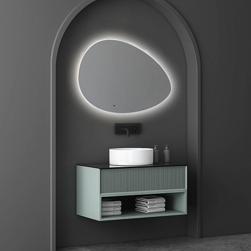 Зеркало ABBER Kontur AG6301SC-0.92 с подсветкой, бесконтактный выключатель, диммер Зеркало ABBER Kontur AG6301SC-0.92 с подсветкой, бесконтактный выключатель, диммер