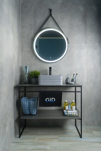 Раковина Gid Gm965 53338 накладная серая матовая 38.5x38.5x13.5 Раковина Gid Gm965 53338 накладная серая матовая 38.5x38.5x13.5