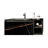 Картинка анонса товара «тумба с раковиной orans bc-v8101 1000 black 8101100b»