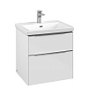 Картинка анонса товара «тумба под раковину villeroy &amp; boch subway 3.0 brilliant white / brilliant white c57800ve»