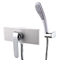 Смеситель для душа Lemark Melange LM4903CW, хром/белый Смеситель для душа Lemark Melange LM4903CW, хром/белый