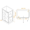 Душевой уголок RGW PA-44-1 (PA-02 + Z-060-1) 1200x800 мм 410844128-011 хром Easy Clean Душевой уголок RGW PA-44-1 (PA-02 + Z-060-1) 1200x800 мм 410844128-011 хром Easy Clean
