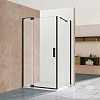 Картинка анонса товара «душевой уголок vincea extra vsr-1e809080clb, 800/900x800, черный, стекло прозрачное»