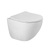 Картинка анонса товара «унитаз подвесной belbagno amanda-tor bb051ch-tor-fc/sc безободковый c сиденьем»