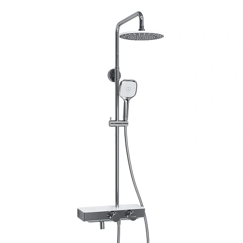 Душевая система WasserKRAFT A113.067.065.CH Thermo с термостатом хром Душевая система WasserKRAFT A113.067.065.CH Thermo с термостатом хром